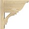 Ekena Millwork Merced Traditional Rough Sawn Outlooker, Douglas Fir, 8"W x 14"D x 14"H OUT08X14X14MRC01RDF - alternate 2